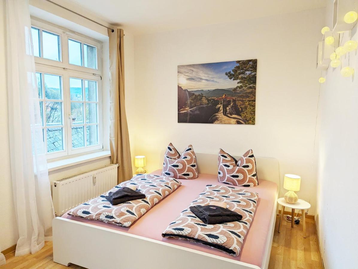 Lichtdurchflutete Helle Wohnung Mit Garten Sauna & Pool - Hw3 Sebnitz Exterior photo